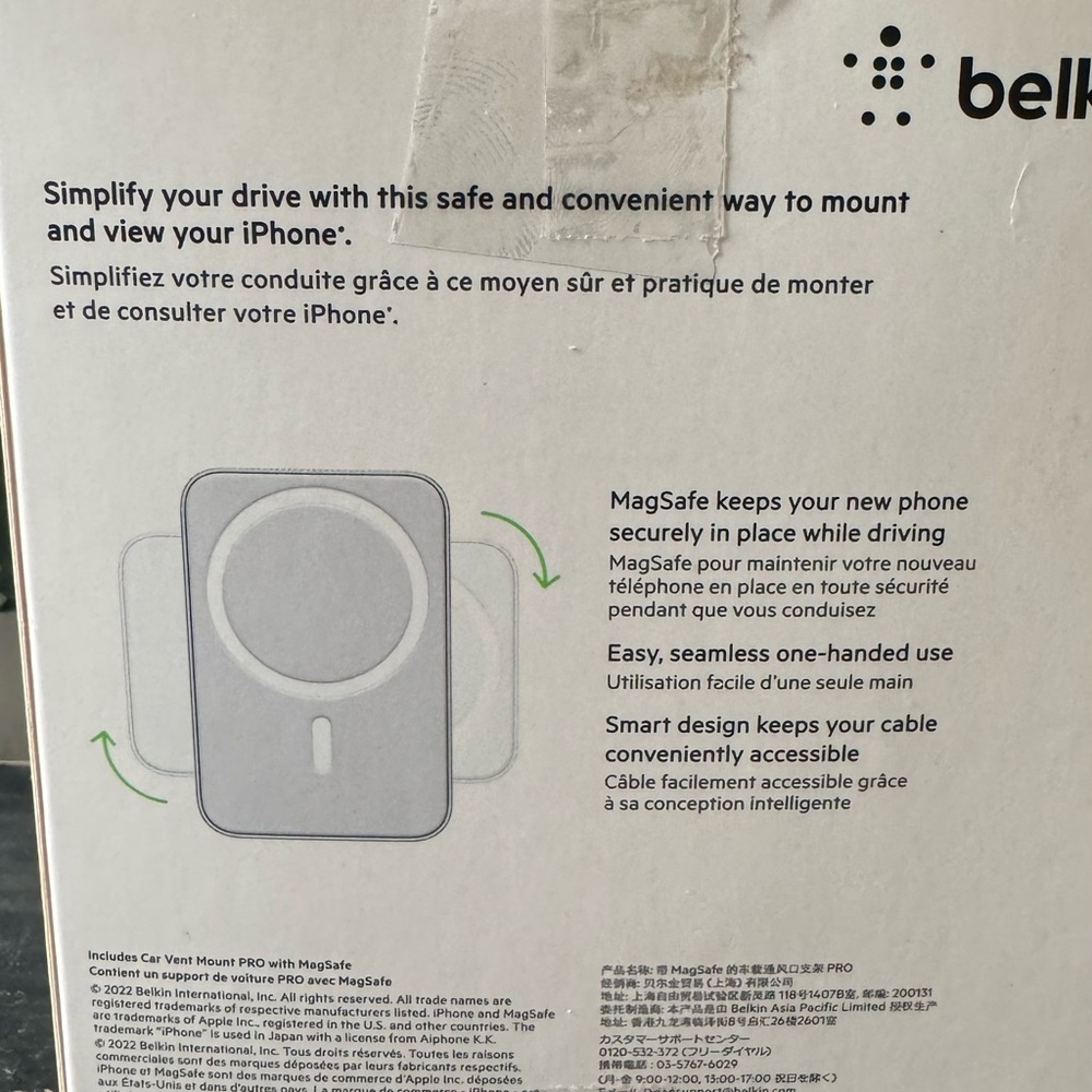 BELKIN Car Vent Mount Pro with MagSafe - Picture 9 of 15